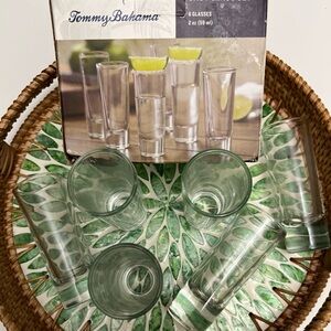 Tommy Bahama‎ Transparent Shot Glass Collection